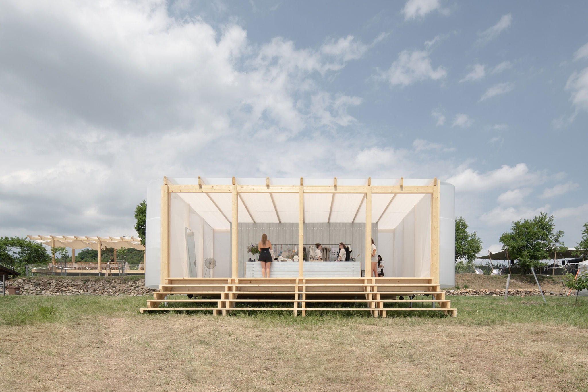 A vineyard of sound. Architecture of Ženy Víno Funk Festival 2025